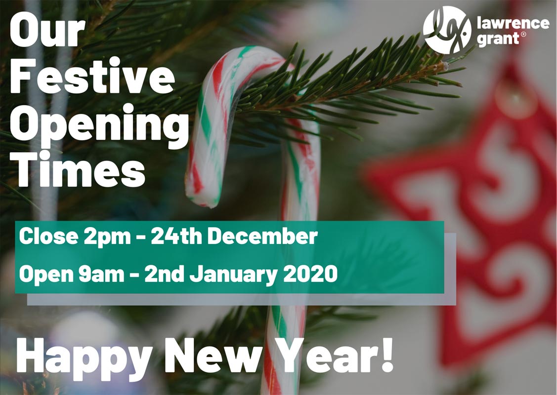 Our festive opening times